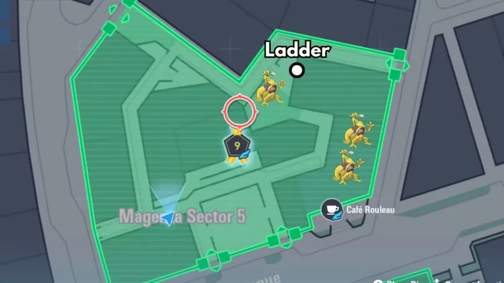 Kadabra location in Wild Zone 9 in Pokemon Legends: Z-A