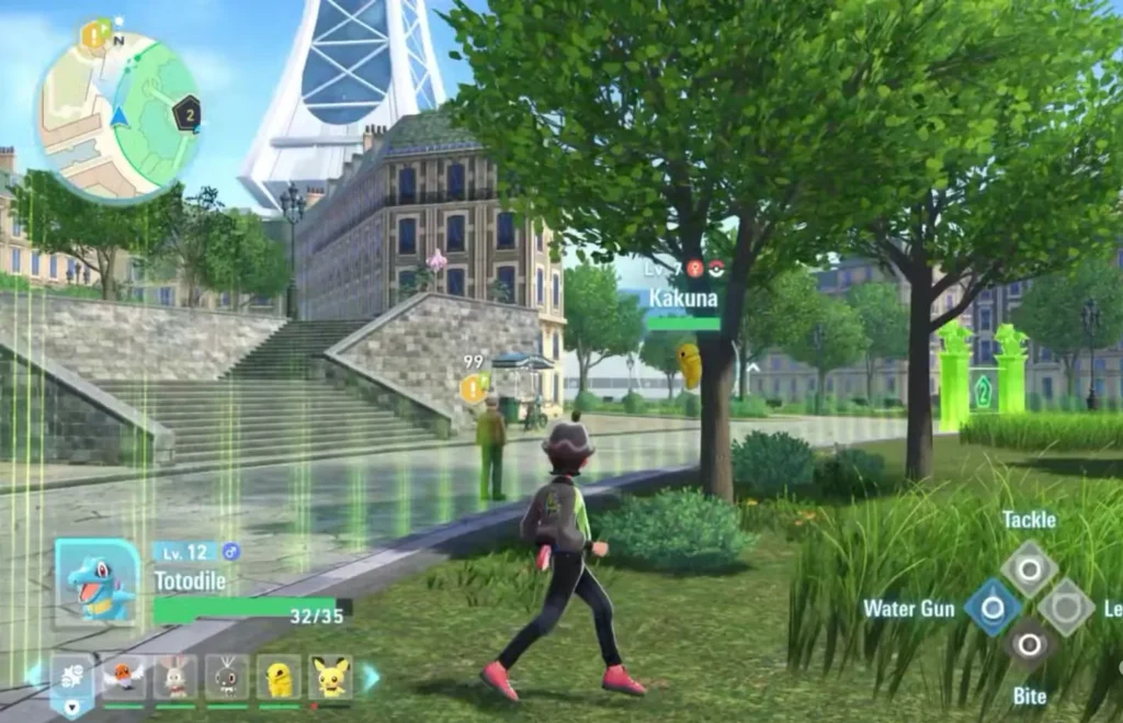 Kakuna - Le Câlin des Arbres dans Pokémon Legends: ZA