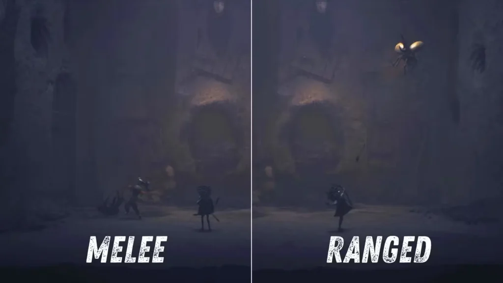 Combate bajo y solitario en Little Nightmares