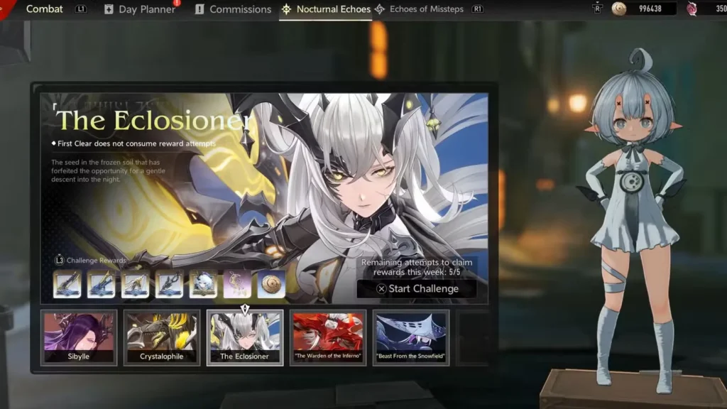 Nocturnal Echoes Boss in DNA