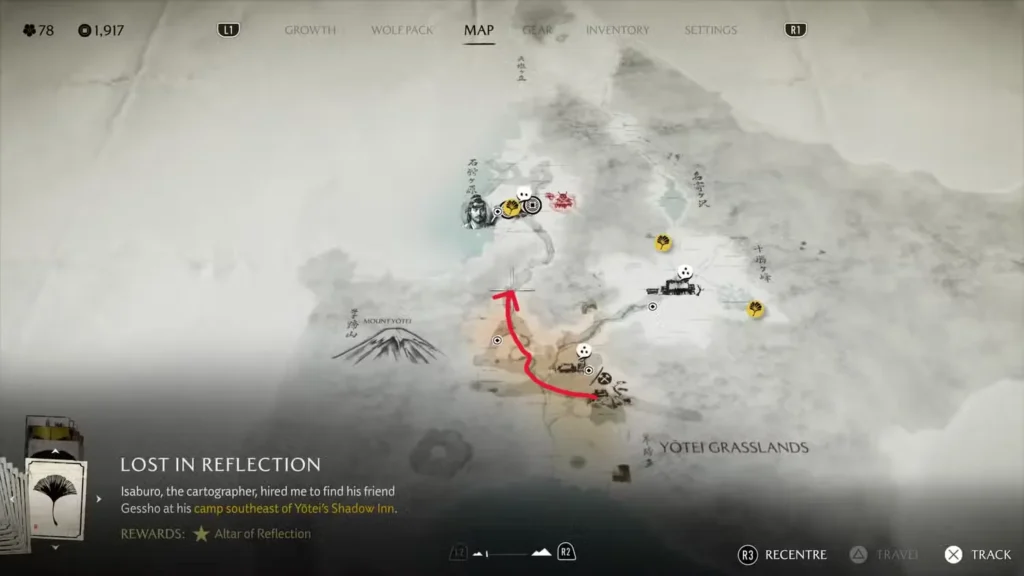 Oni Location to start in Ghost of Yotei