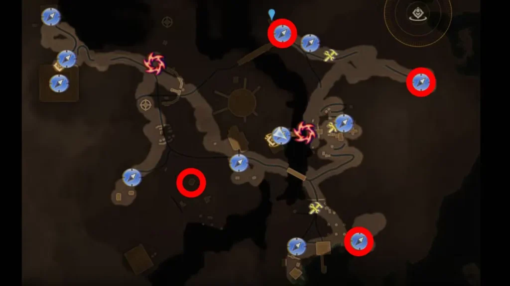 All 4 Excogitation Chapel & Sojourner's Log Locations