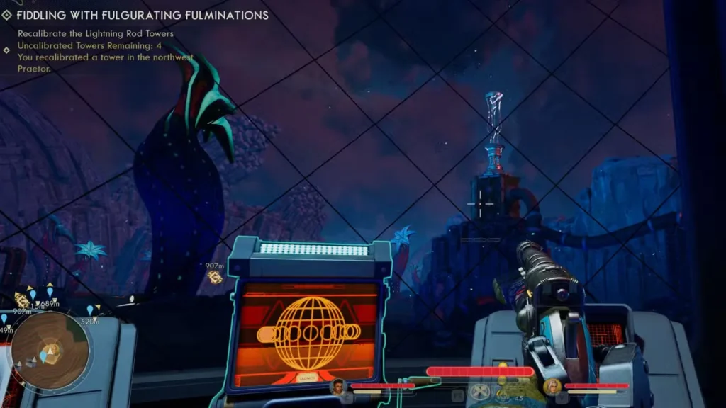 Lightning Tower #2: West of the Northwestern Bridge