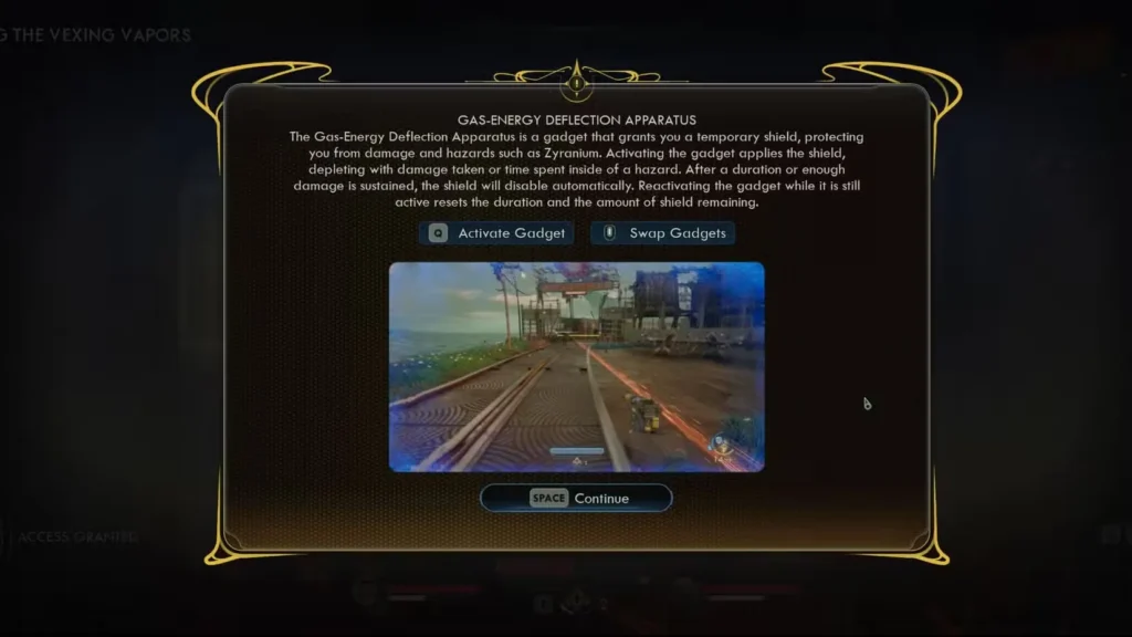 First Gadgets Shield Gas Energy Deflection Apparatus