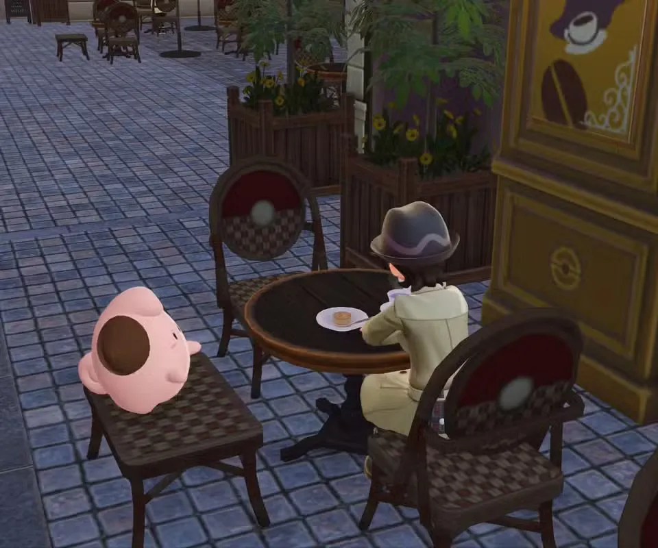 Pokemon Legends: ZA - Drinking Roserade tea with cleffa will turn its friendship 