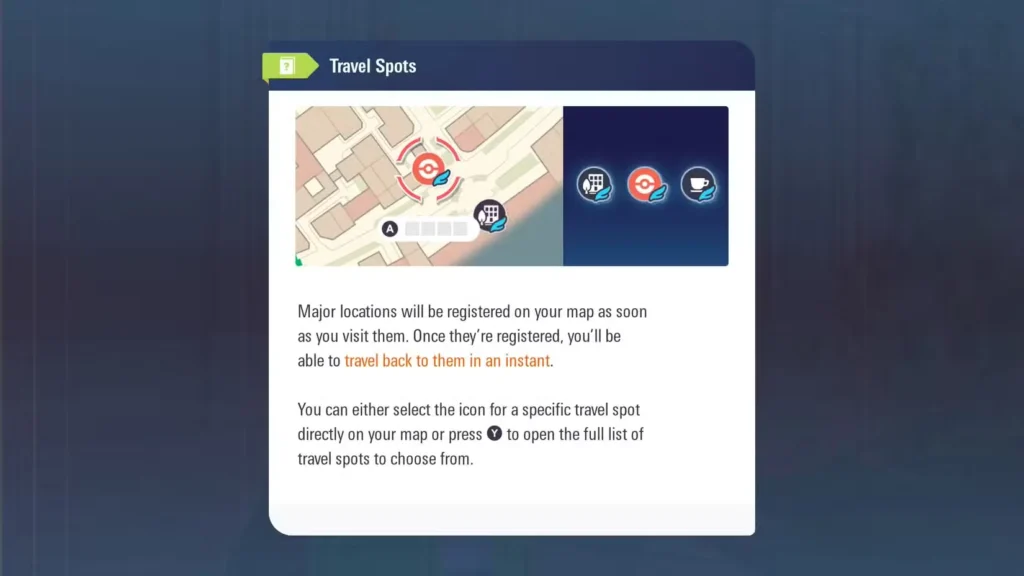 Pokemon Legends: ZA Fast Travel Guide