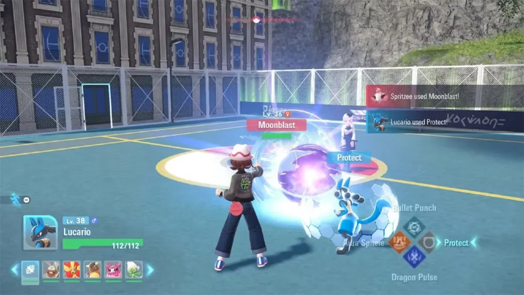 Pokemon Legends ZA Lucario Protect