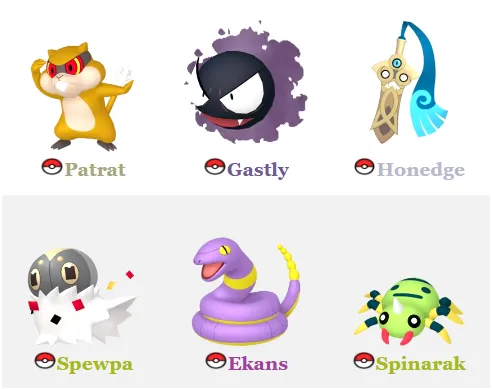 Wild Zone 4 – Ghost Types