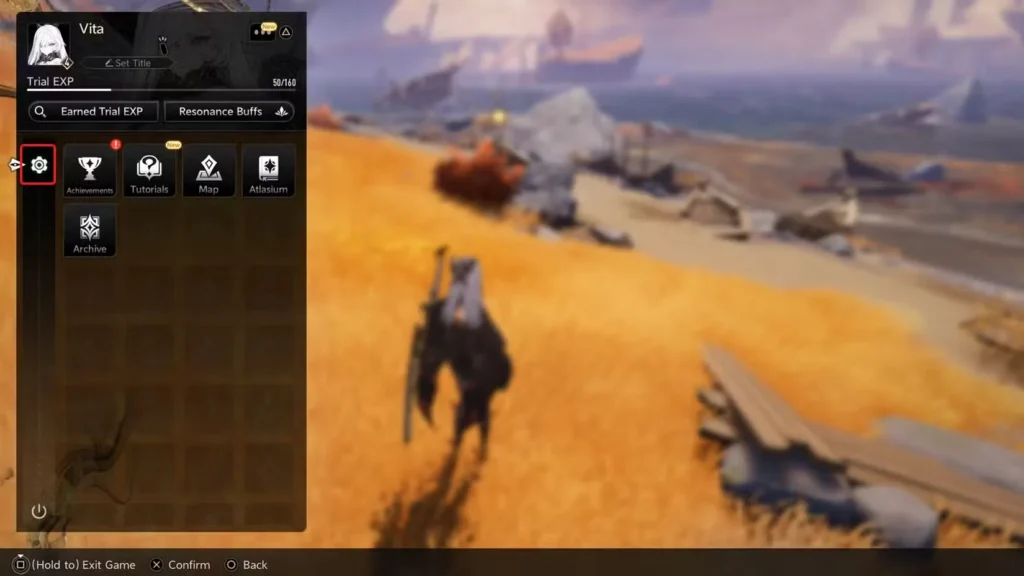 Language Setting in DNA Duet Night Abyss