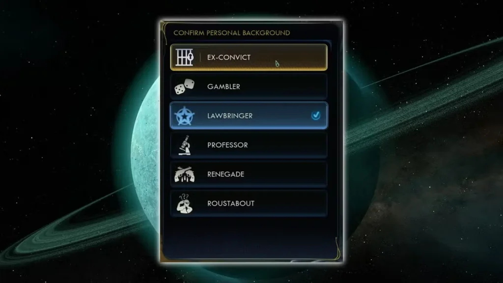 Starting Backgrounds Traits Skills Backgrounds in the Outer Worlds 2