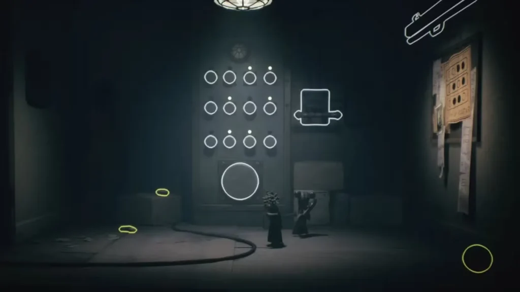 La solución al rompecabezas del botón en Little Nightmares 3