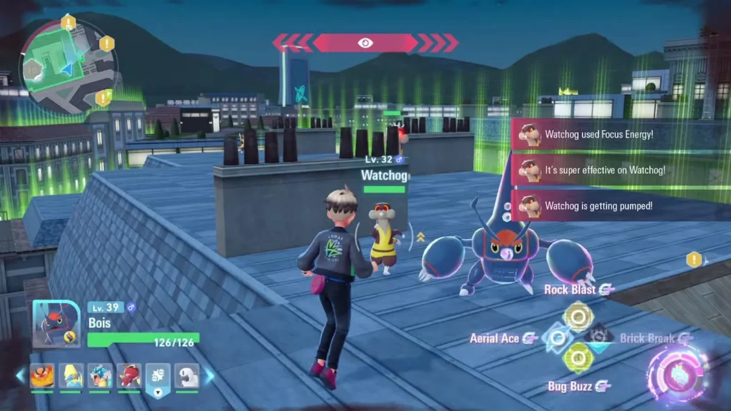 Watchog Location (Day/Night) in Pokemon Legends: ZA