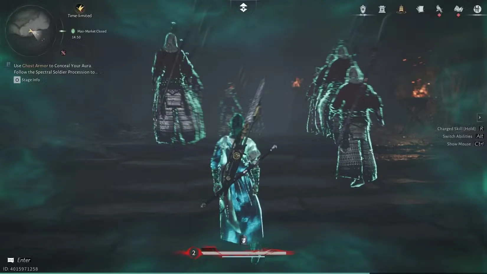 march of the dead ghost location in where winds meet