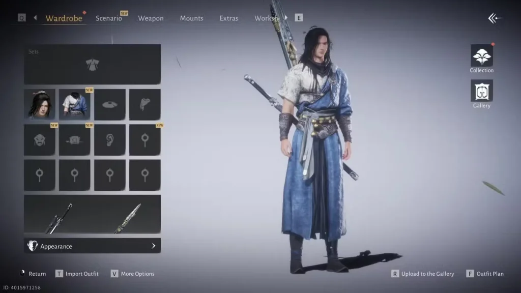 appearance in where winds meet