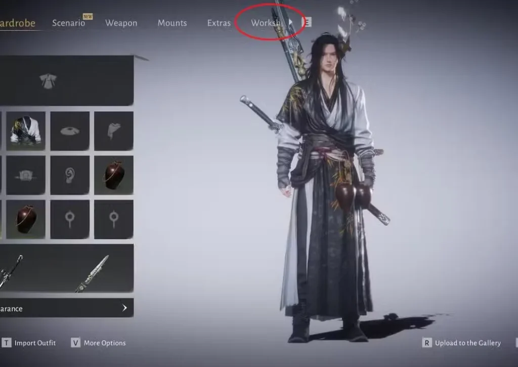 appearance in where winds meet