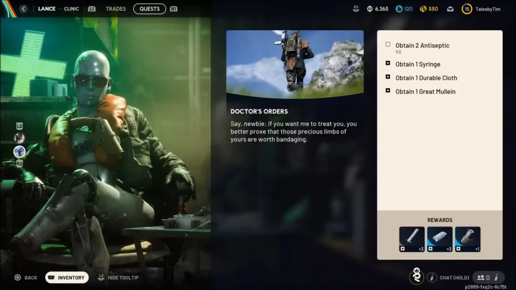 Doctor's Orders Quest Guide: Complete Material Locations for Lance in ARC Raiders