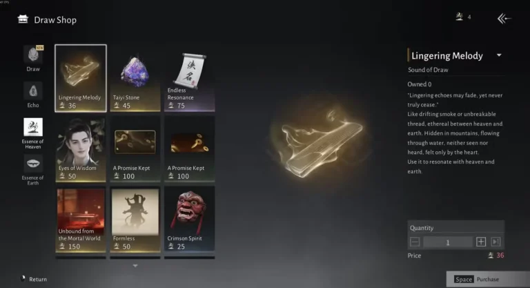 Essence of Heaven and Earth Shops (Variable) in Where Winds Meet