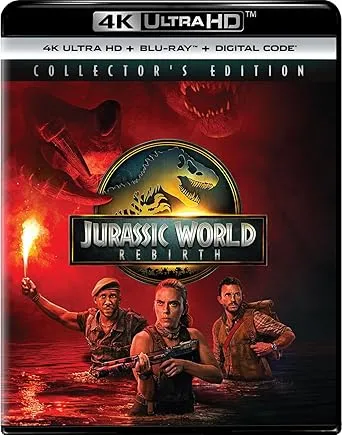 Jurassic World Rebirth: Collector's Edition (4K Blu-ray) - $13.49