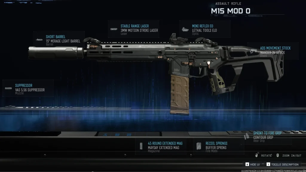 M15 MOD 0 Loadout 
