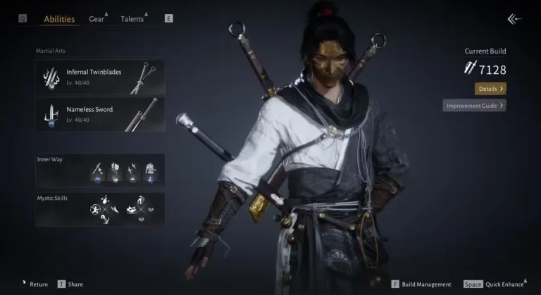 Where Winds Meet: Martial Arts Level (Gearscore) Explained