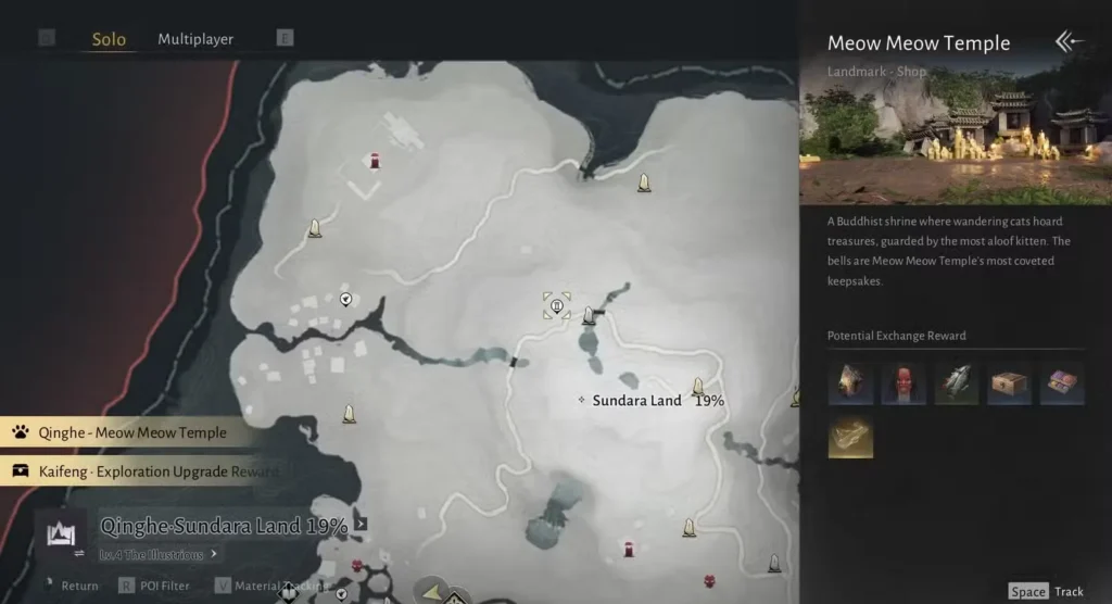 Meow Meow Temple Shops (2 Per Shop) in Where Winds Meet