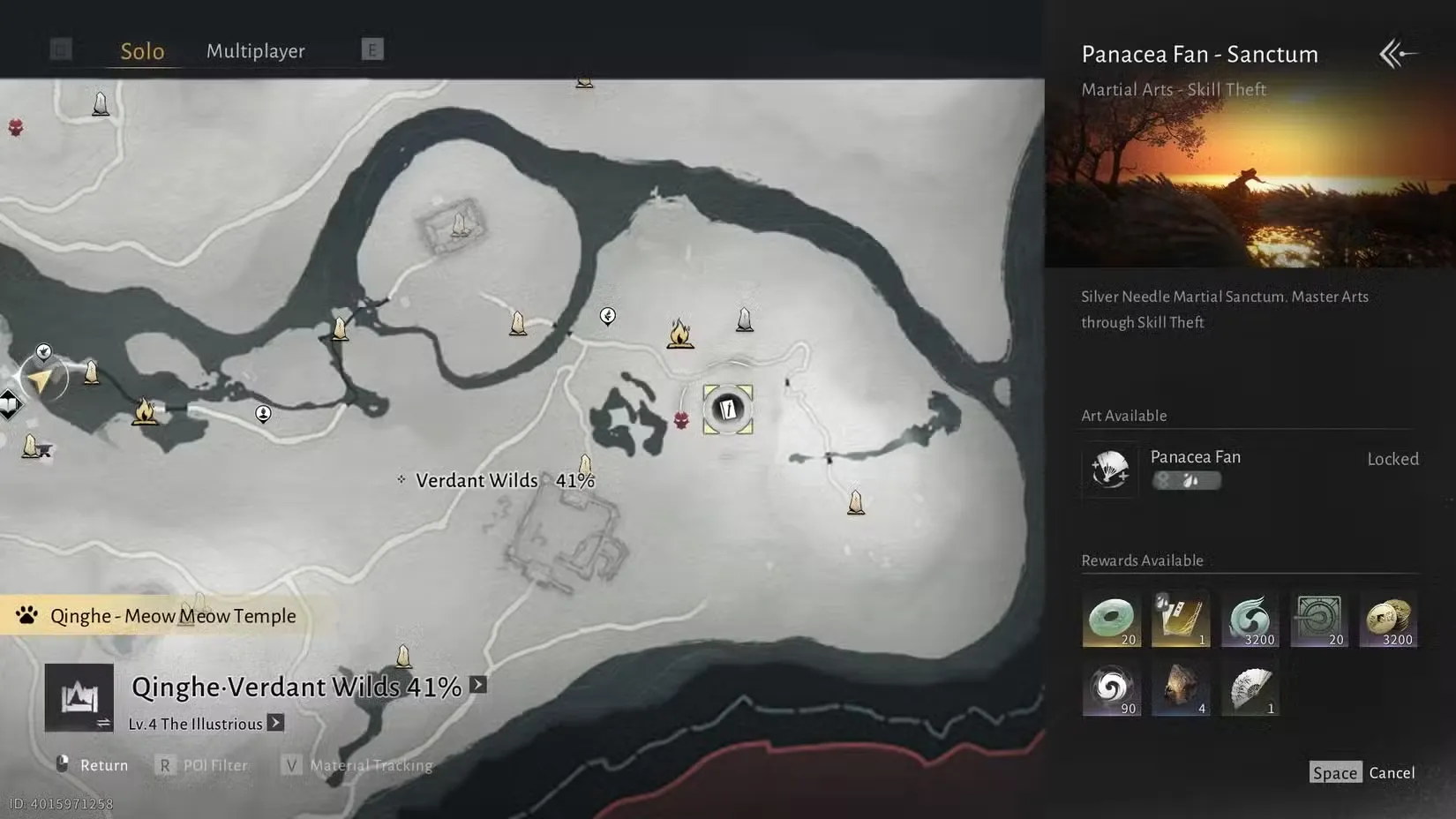 panacea fan in where winds meet