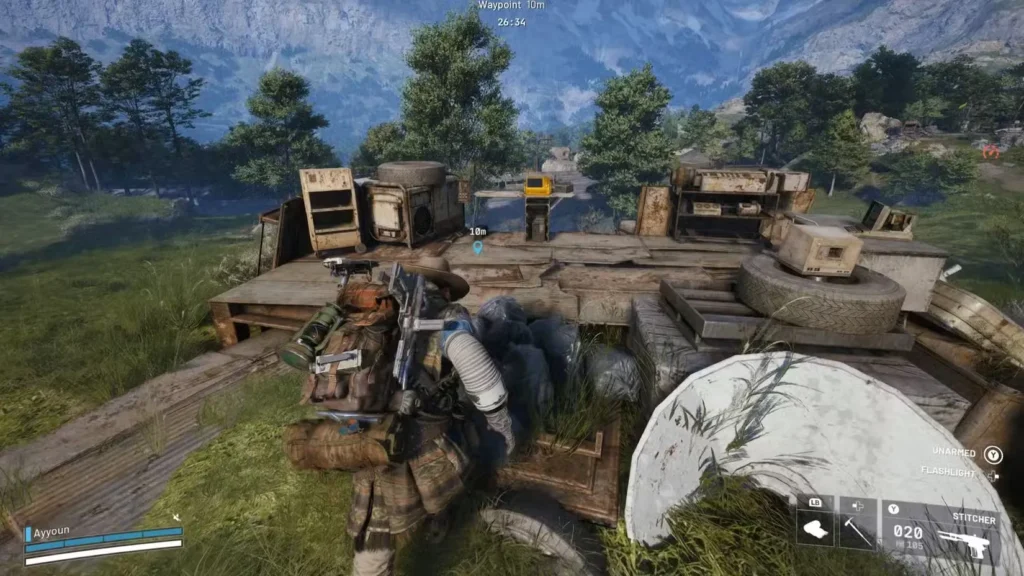 Objective 2: Enable the Comms Terminal (Olive Grove)