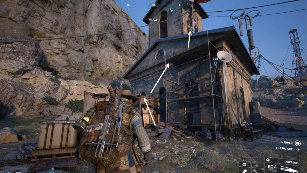 Objective 3: Rotate the Satellite Dishes (Church Roof)