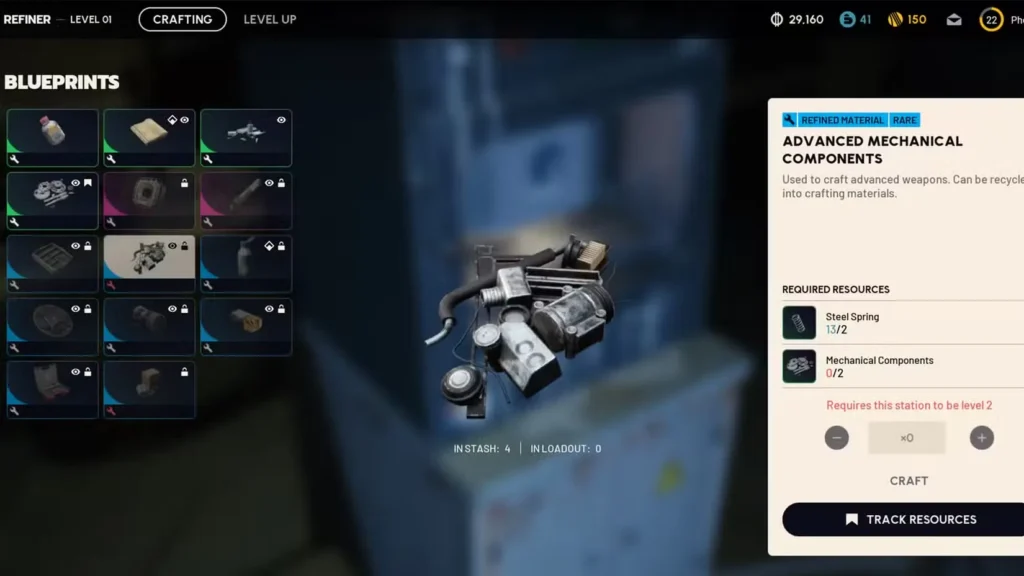 mechanical components in arc raiders