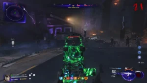 aiming at a zombie's head in black ops 7