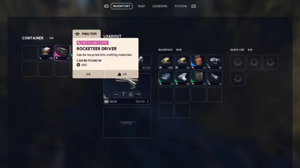 Step 2: Raiding the ARC Courier Pods