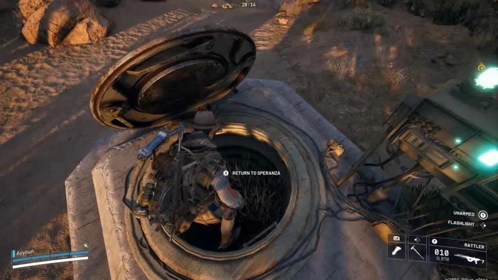 Activating Hatch in ARC Raiders