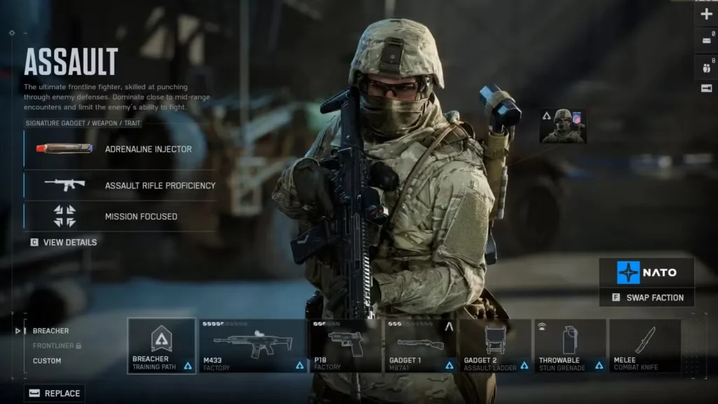 The Assault Class: Your Frontline Fighter