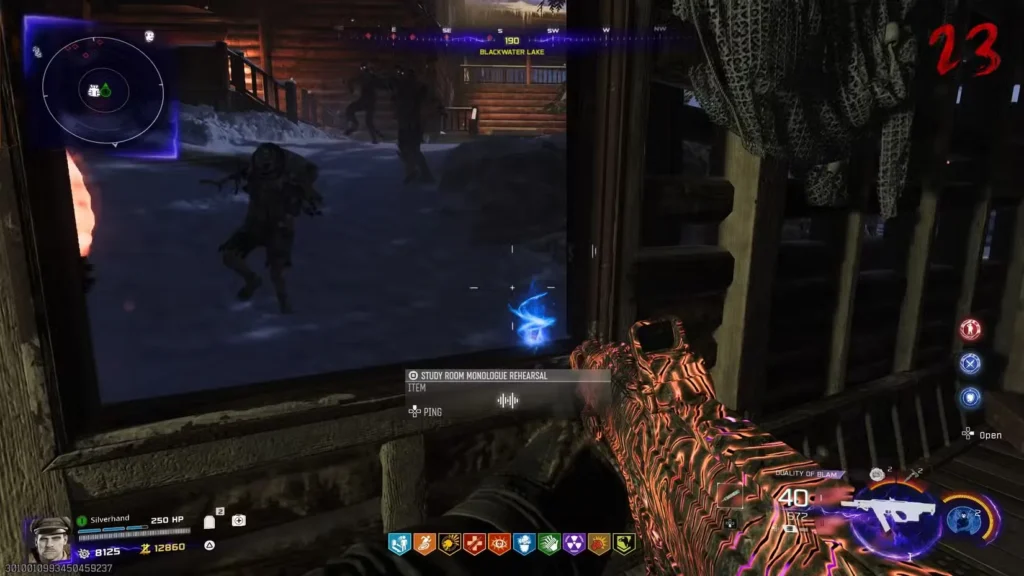 Audio Log #12 – Study Room Monologue Rehearsal