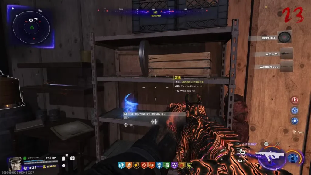 Audio Log #14 – Director's Notes: Improv Test