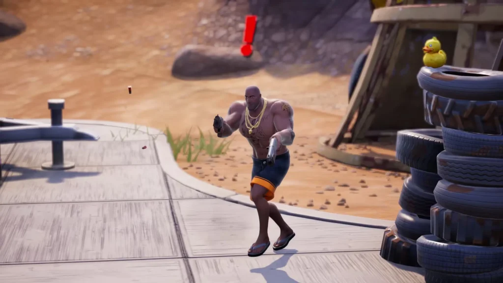 beach brutus boss fight in fortnite chapter 7 season 1