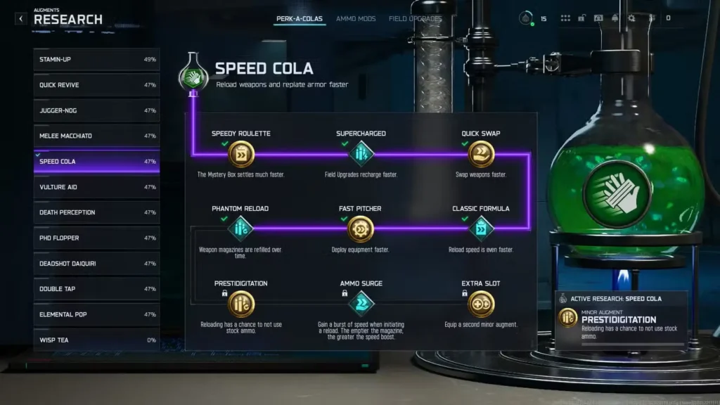 Speed Cola: Best Augments for Combat Efficiency
