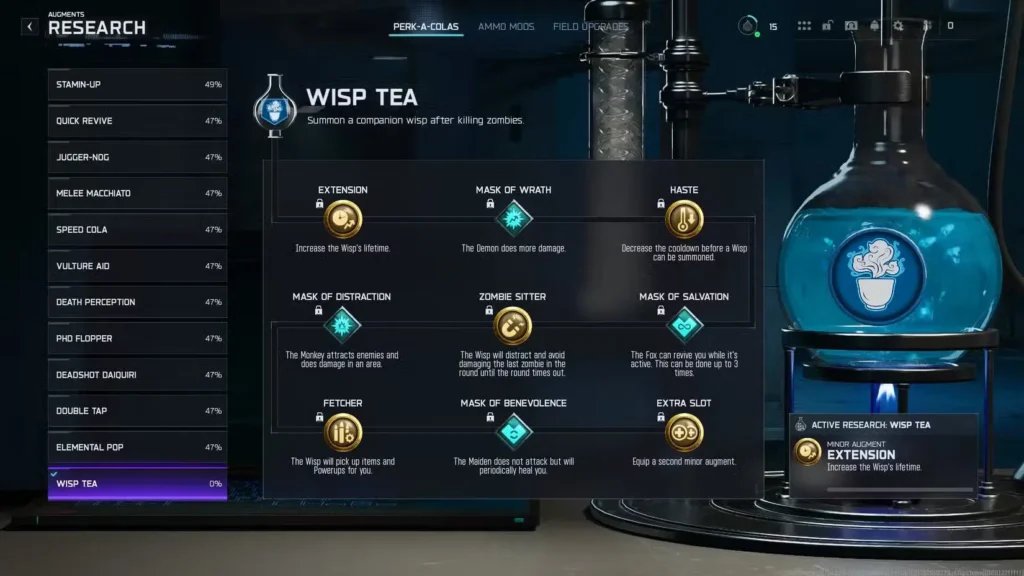 1. Wisp Tea: Best Augments for Companion Support