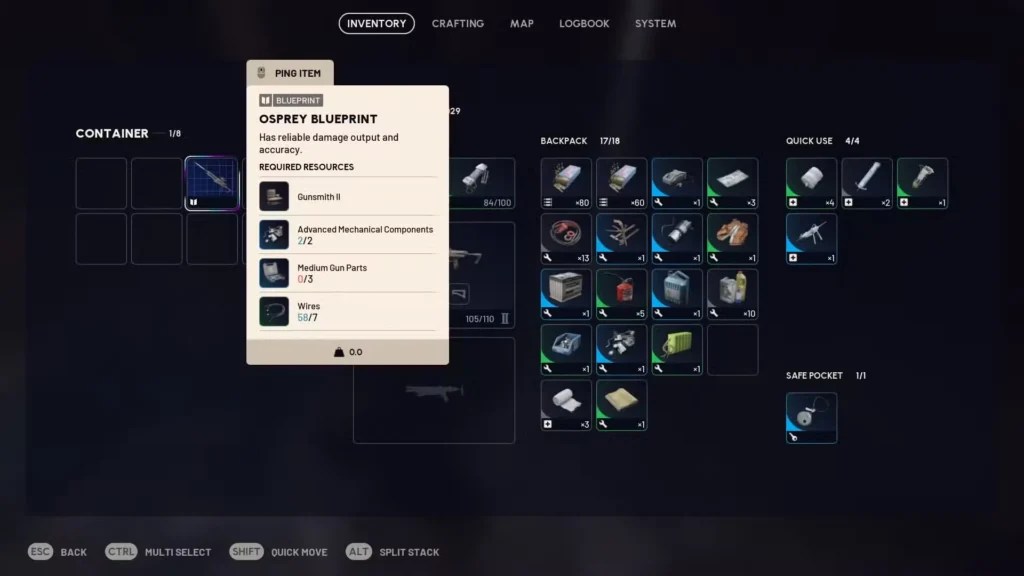 arc raiders blueprints