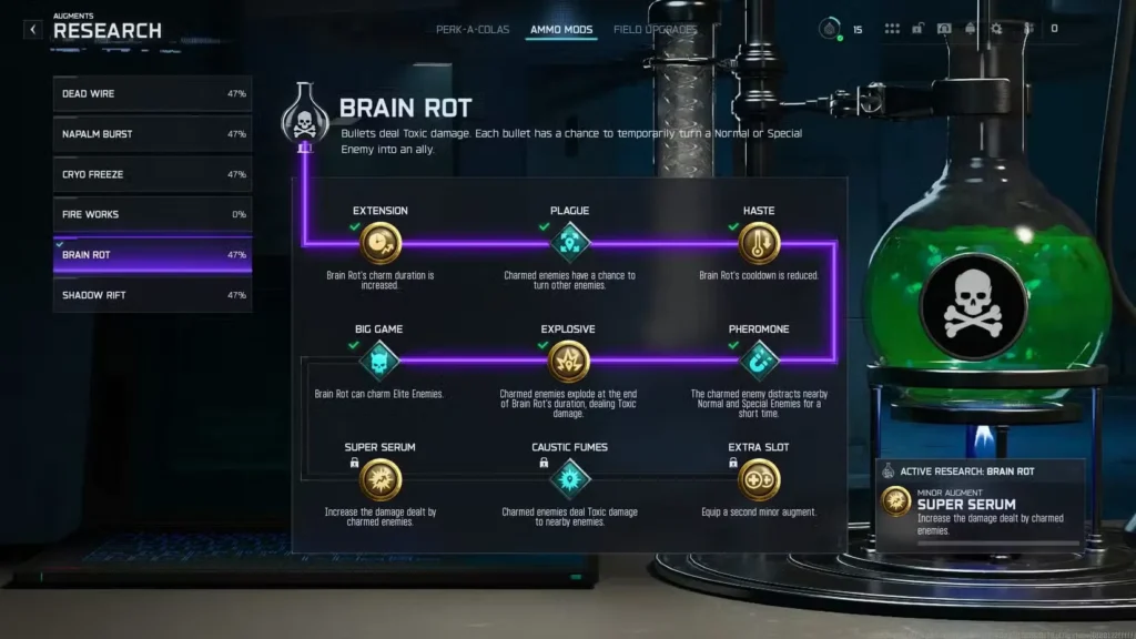 Brain Rot: Best Augments for Zombie Allies