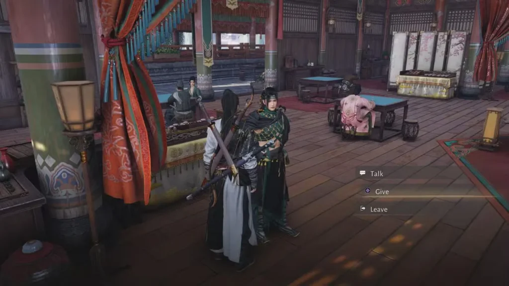 bring the travelogue to luo jiu in where winds meet