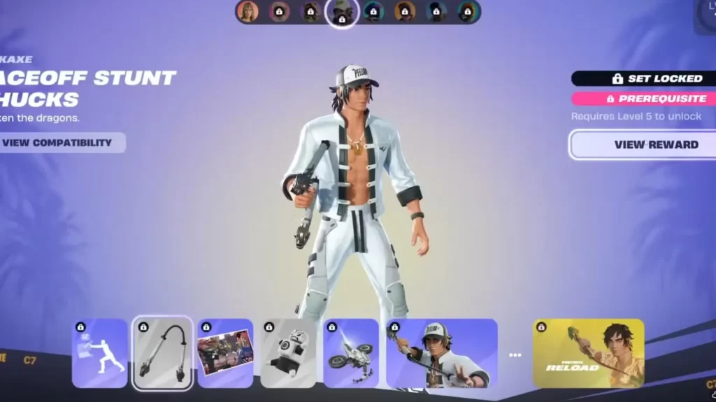 Faceoff Mu Ren Carter Wu Page 2 in Fortnite Chapter 7 Season 1 Battle Pass