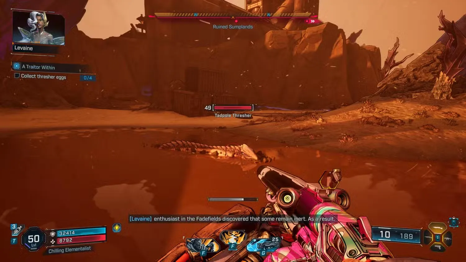 collecting thresher eggs