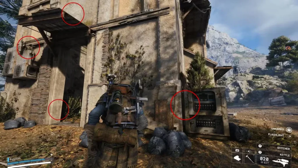 Common Button Locations #2: Generator and Doorway Area