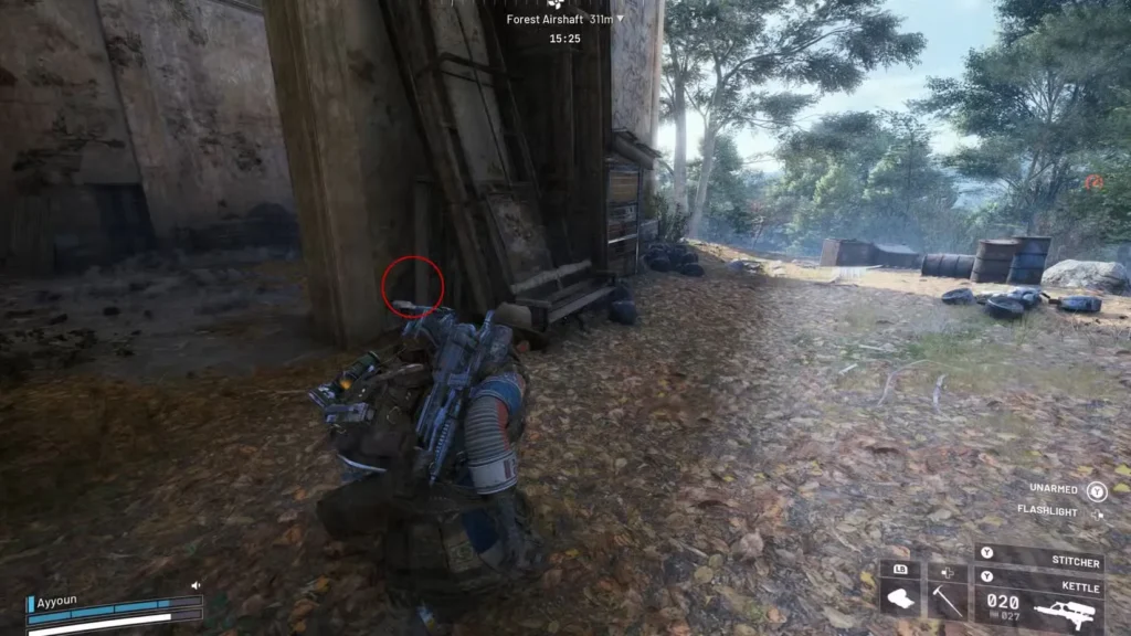 Common Button Locations #6: Northern Entrance