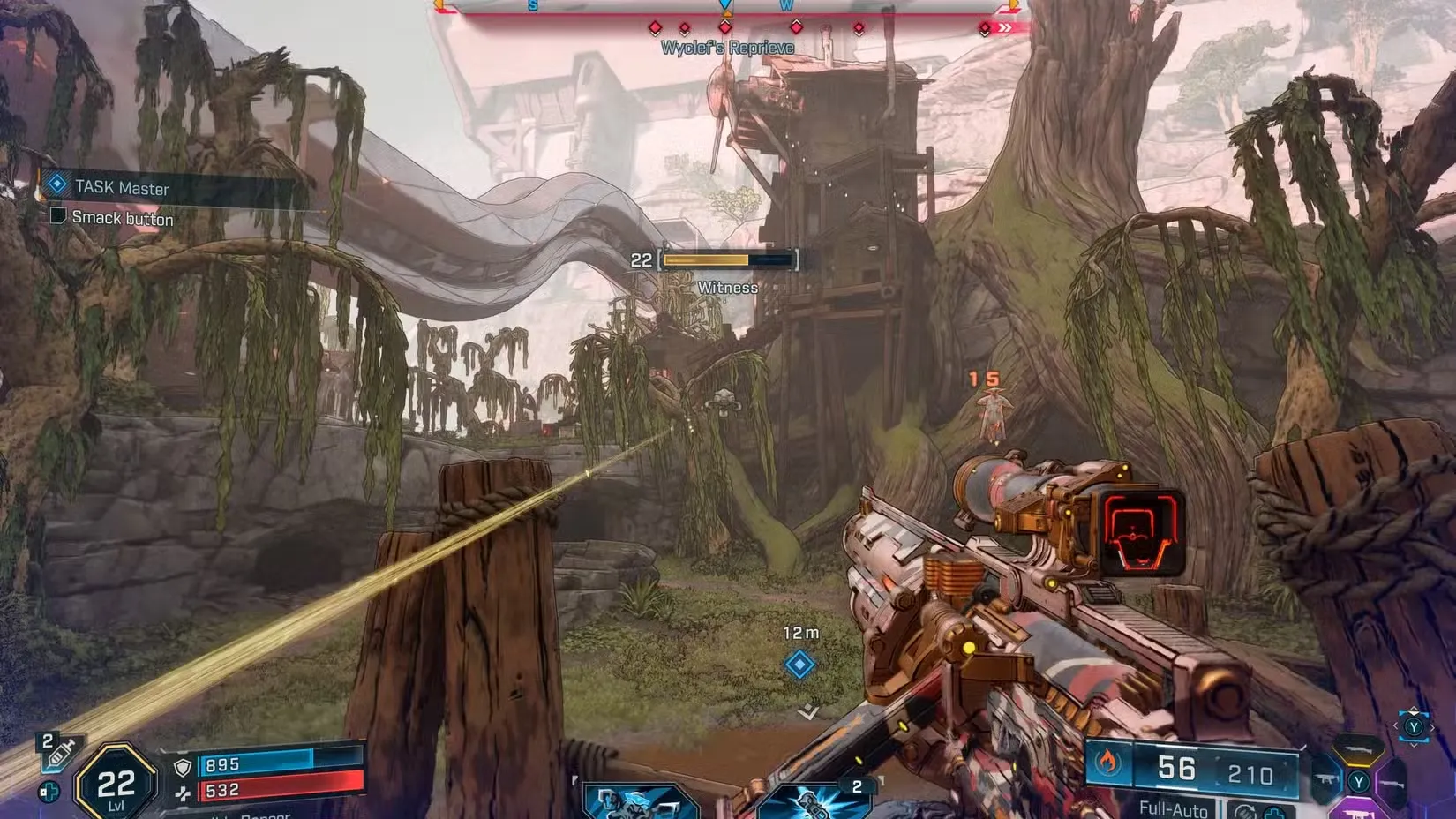 dealing with enemies around order pod task master quest borderlands 4