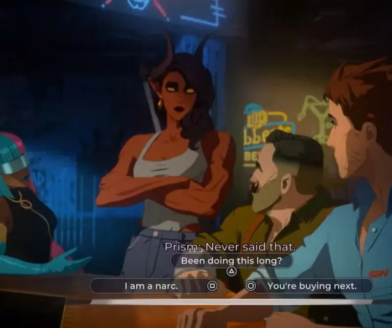 Bar Conversations: Multiple Dialogue Options