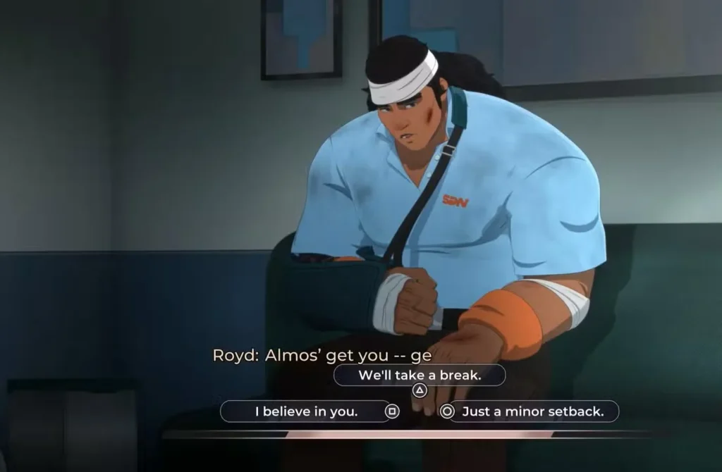 Hospital Scene: Supporting Royd