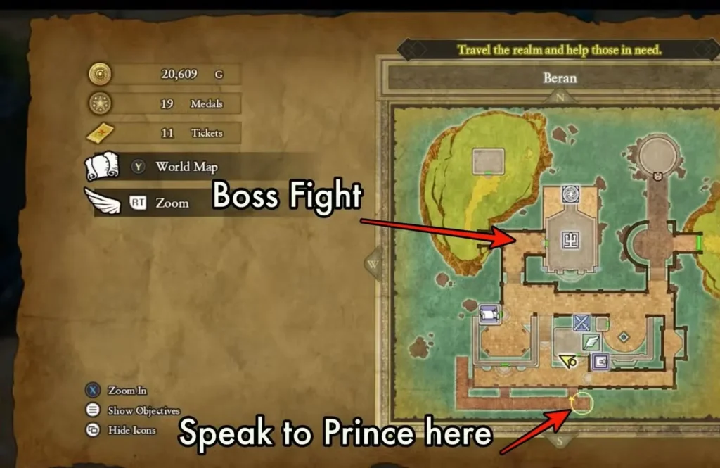 Matlida Boss in Dragon Quest