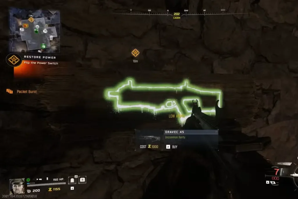 Dravec 45 (Submachine Gun) Call of Duty Black OPS 7